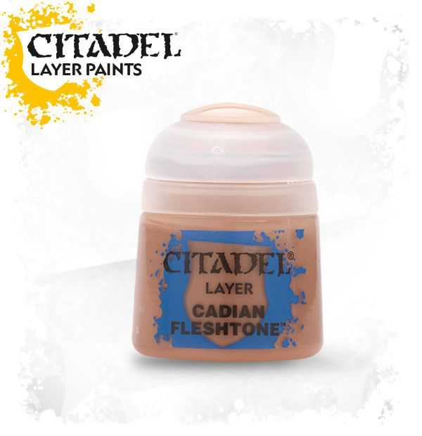Pot of Layer Cadian Fleshtone paint 12ml 22-36 - Citadel