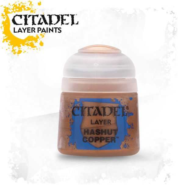 Pot of Layer Hashut Copper paint 12ml 22-63 - Citadel