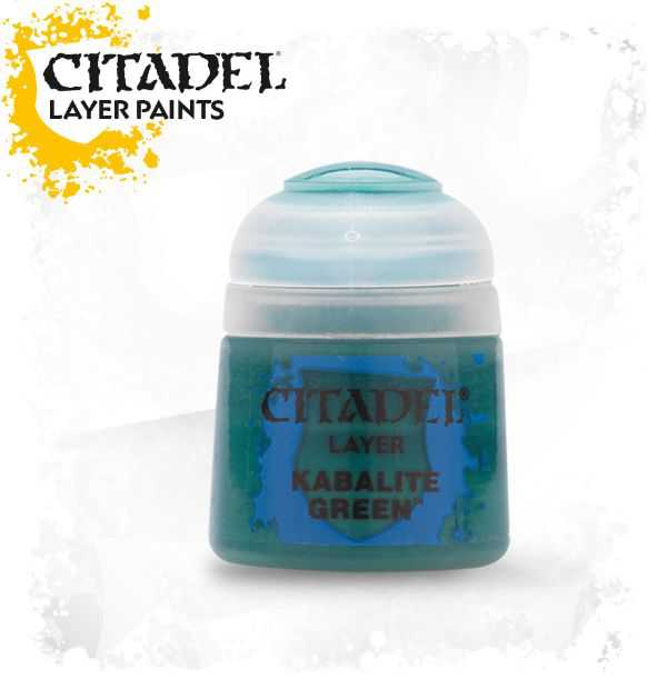 Pot de peinture Layer Kabalite Green 12ml 22-21 - Citadel
