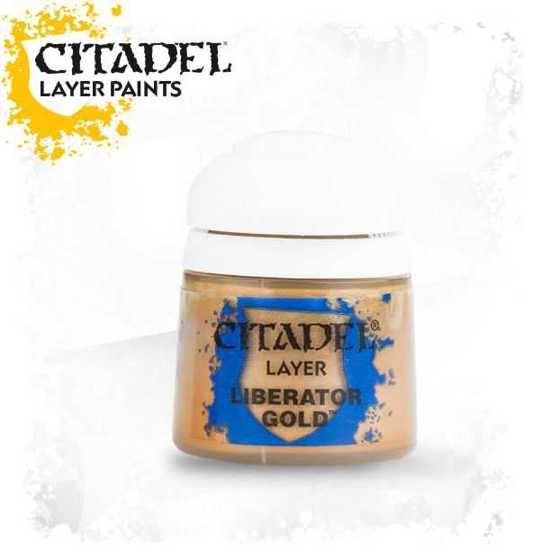 Pot de peinture Layer Liberator Gold 12ml 22-71 - Citadel