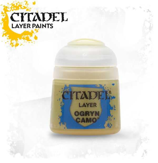 Pot de peinture Layer Ogryn Camo 12ml 22-31 - Citadel