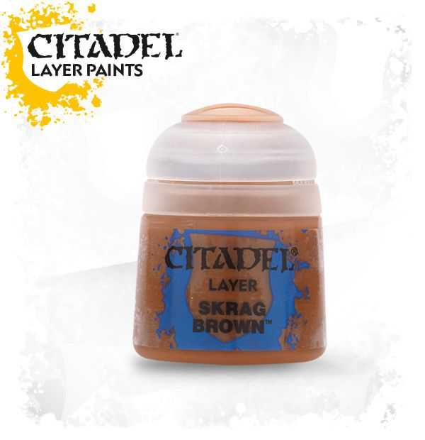 Pot de peinture Layer Skrag Brown 12ml 22-40 - Citadel