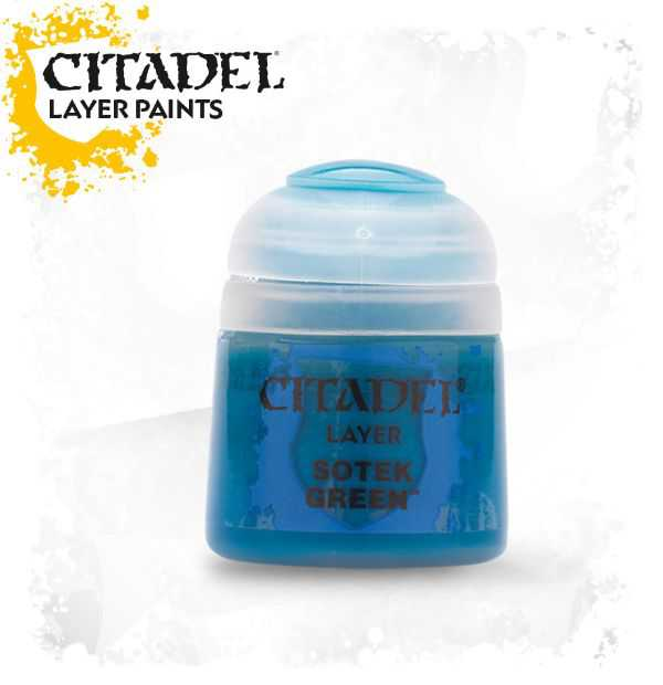 Pot de peinture Layer Sotek Green 12ml 22-19 - Citadel