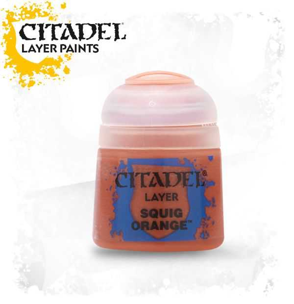 Pot de peinture Layer Squig Orange 12ml 22-08 - Citadel