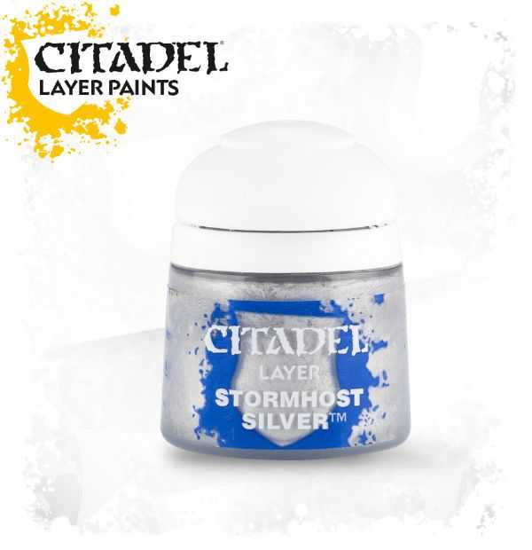 Pot of Layer Stormhost Silver paint 12ml 22-75 - Citadel