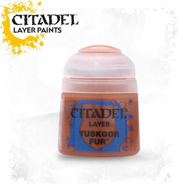 Pot de peinture Layer Tuskgor Fur 12ml 22-46 - Citadel