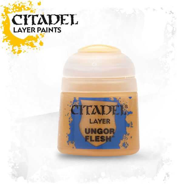 Pot de peinture Layer Ungor Flesh 12ml 22-39 - Citadel