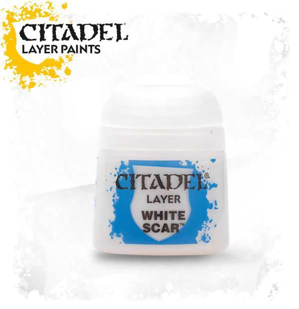 Pot of Layer White Scar paint 12ml 22-57 - Citadel