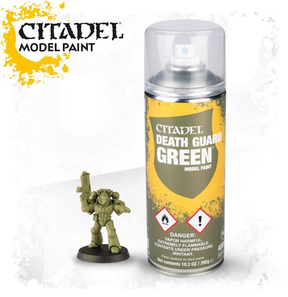 Spray Primer Death Guard Green 62-32 - Citadel