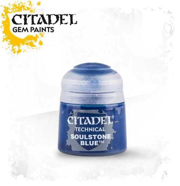 Pot of Technical Soulstone Blue paint 12ml 27-13 - Citadel