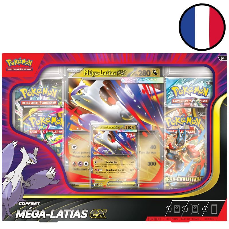 Mega Evolution Mega Latias ex Box - Pokémon FR