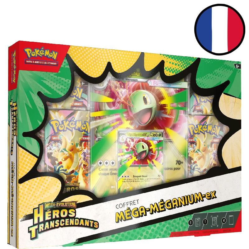 Mega Meganium ex Box Mega Evolution – Ascended Heroes - Pokémon FR