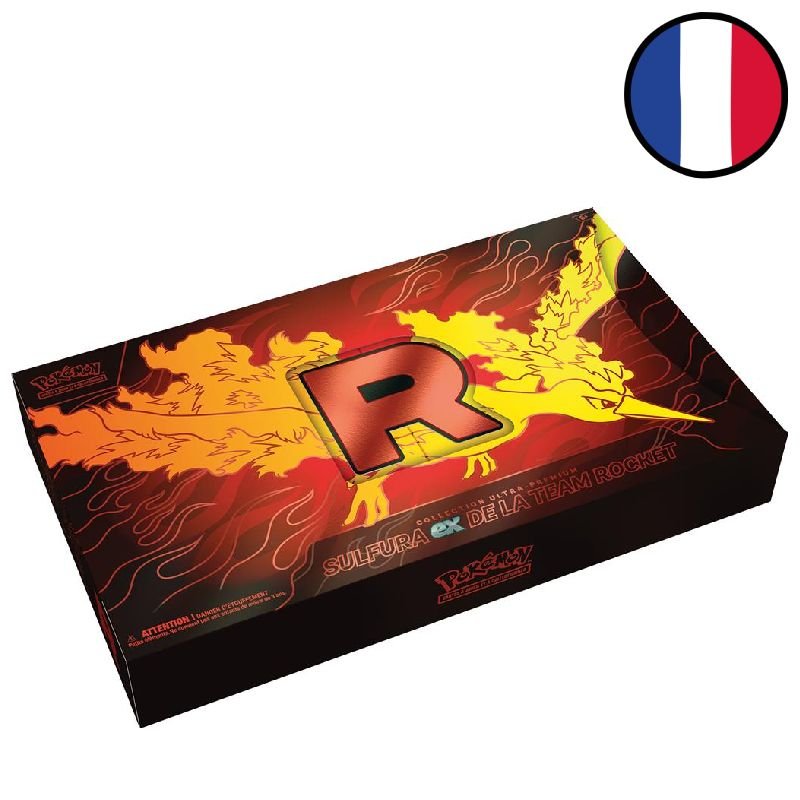 Team Rocket's Moltres ex Ultra-Premium Collection - Pokémon FR