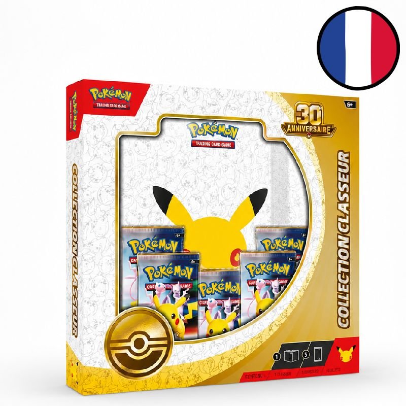 Coffret Collection classeur 30e Anniversaire - Pokémon FR