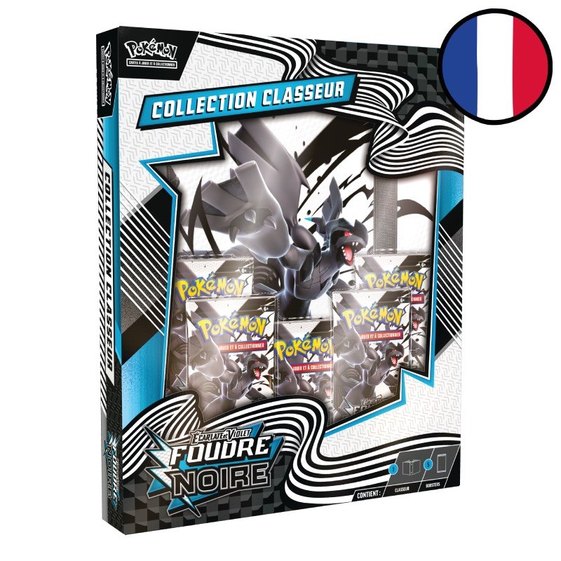 Coffret Collection Classeur Écarlate et Violet : Foudre Noire - Pokémon FR