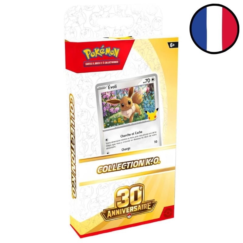 Collection K.O 30e Anniversaire - Évoli - Pokémon FR