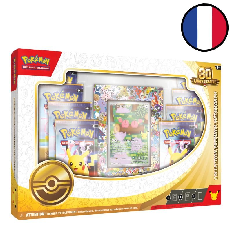 Collection Premium Métamorph 30e Anniversaire- Pokémon FR