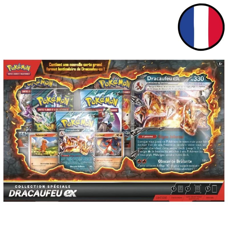 Coffret Collection Spéciale Dracaufeu- ex - Pokémon FR