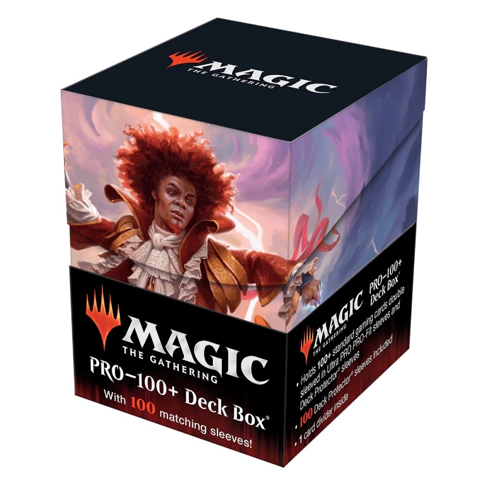 Combo 100 Pochettes & Deck Box 100+ Zaffaï, conducteur de foudre - Ultra Pro
