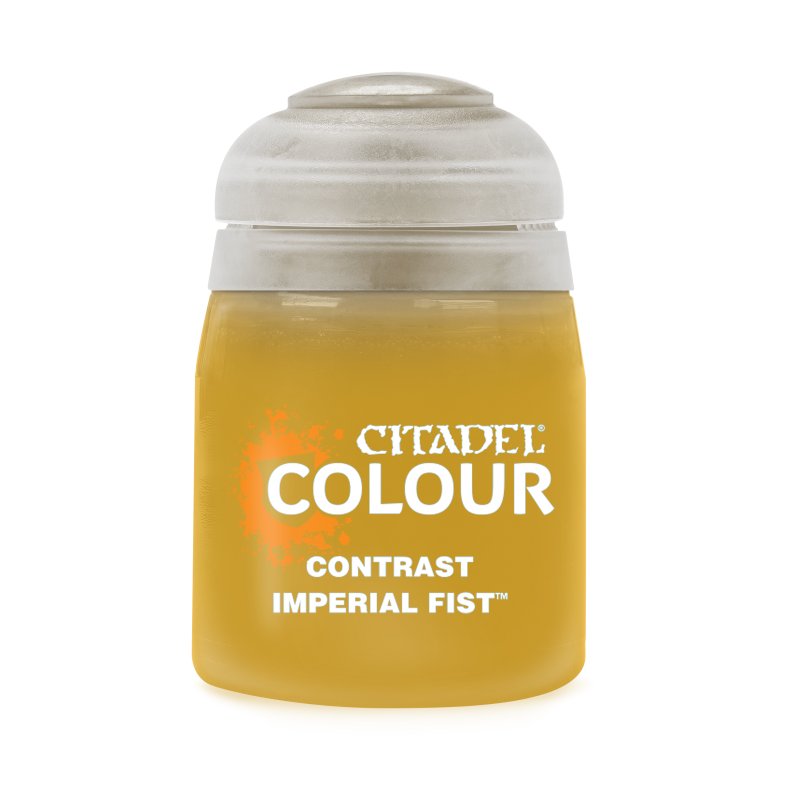 Pot of Contrast Imperial Fist  paint 18ml 29-54 - Citadel