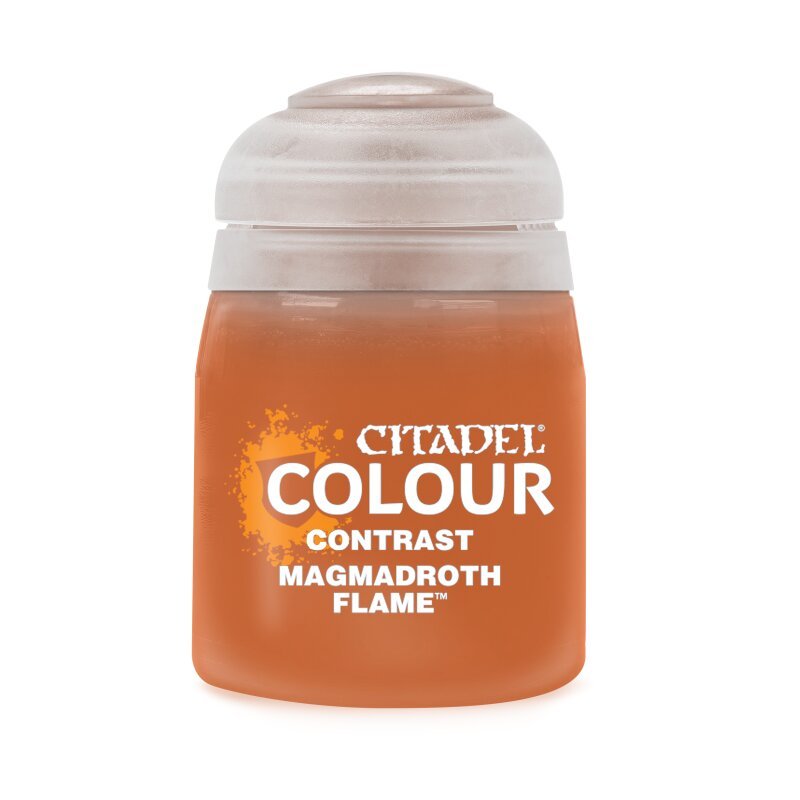 Pot of Magmadroth Flame paint 18ml 29-68 - Citadel