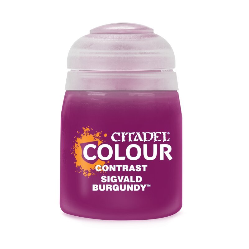 Pot of Sigvald Burgundy paint 18ml 29-64 - Citadel
