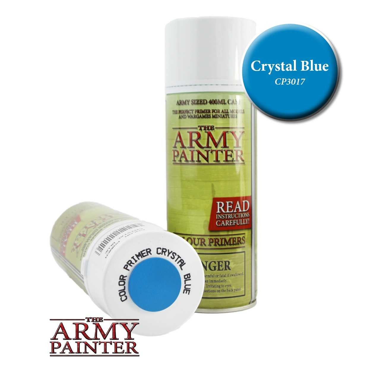Crystal Blue Color Primer Spray - Army Painter