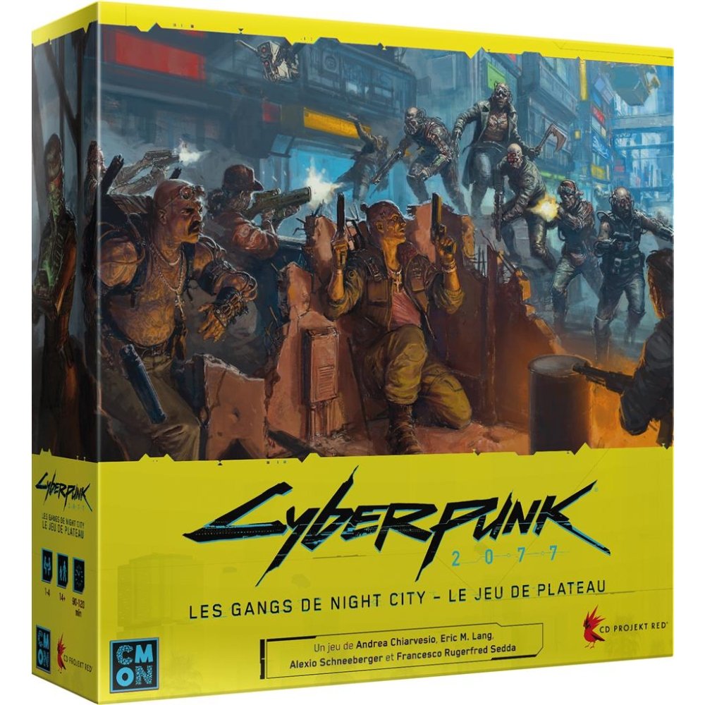 Cyberpunk 2077 : Les Gangs de Night City - Le jeu de plateau