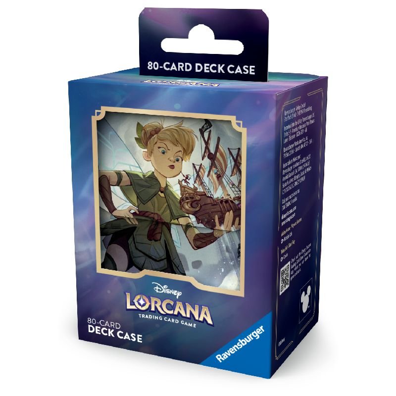 80+ Reign of Jafar Chapter 8 Tinker Bell Deck Box - Disney Lorcana