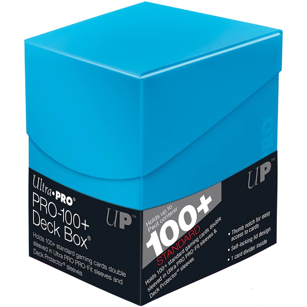 Deck Box Eclipse 100+ Sky Blue (Bleu Clair) - Ultra Pro