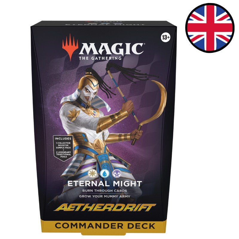 Aetherdrift Commander Deck Eternal Might -  Magic EN