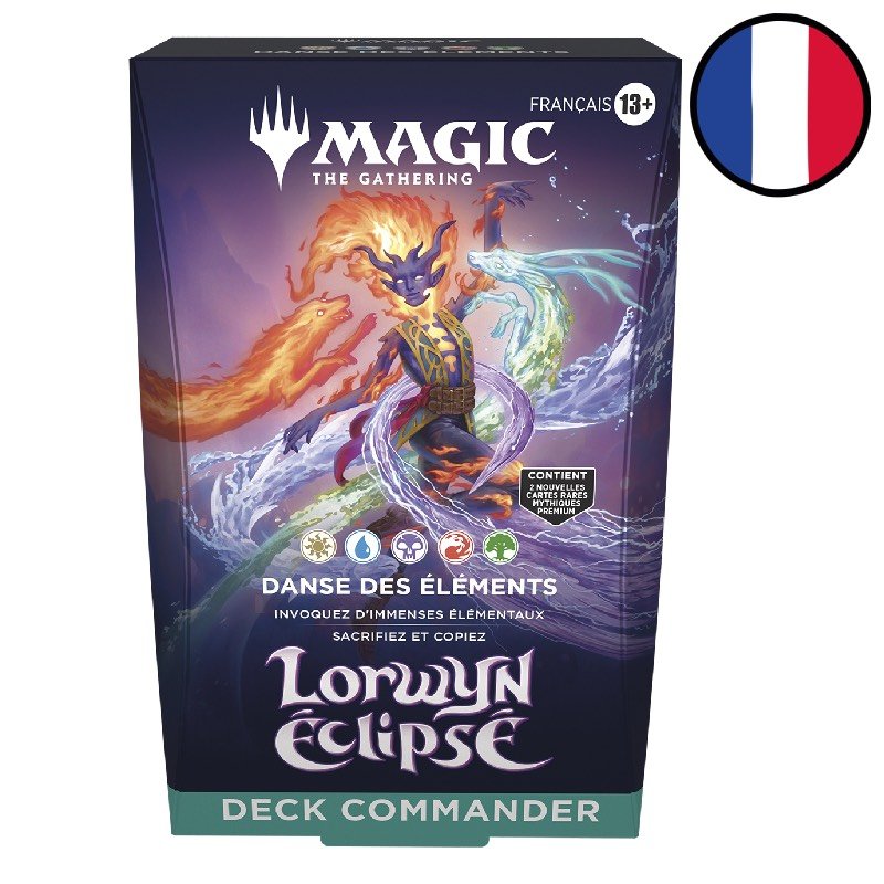 Deck Commander Lorwyn éclipsé Danse des éléments - Magic FR