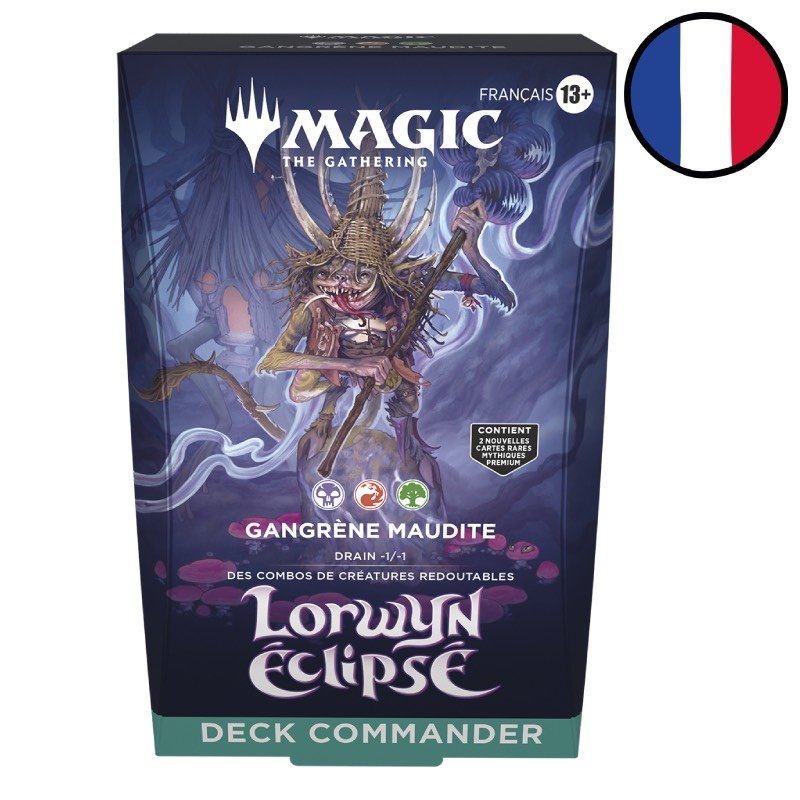 Deck Commander Lorwyn éclipsé Gangrène maudite - Magic FR