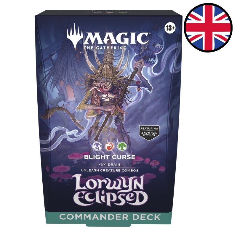 Deck Commander Lorwyn éclipsé Blight Curse - Magic EN