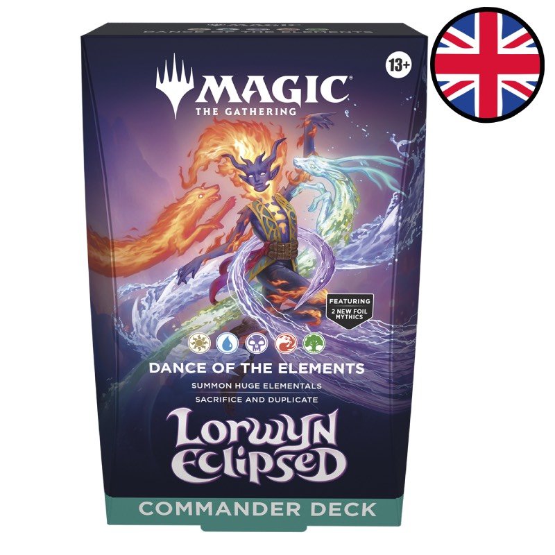 Deck Commander Lorwyn éclipsé Dance of the Elements - Magic EN