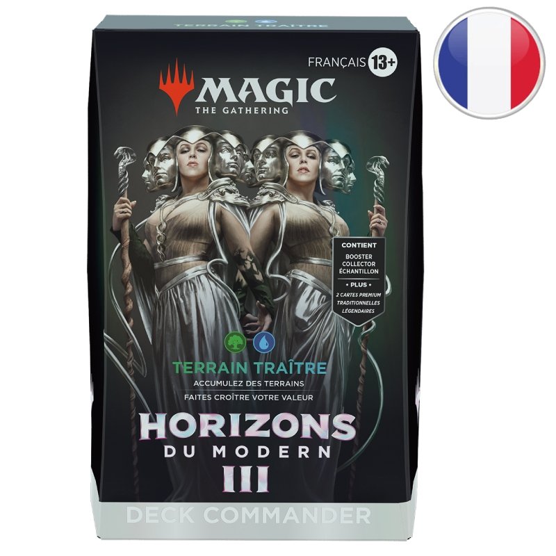 Deck Commander Terrain Traître Horizons du Modern 3 - Magic FR