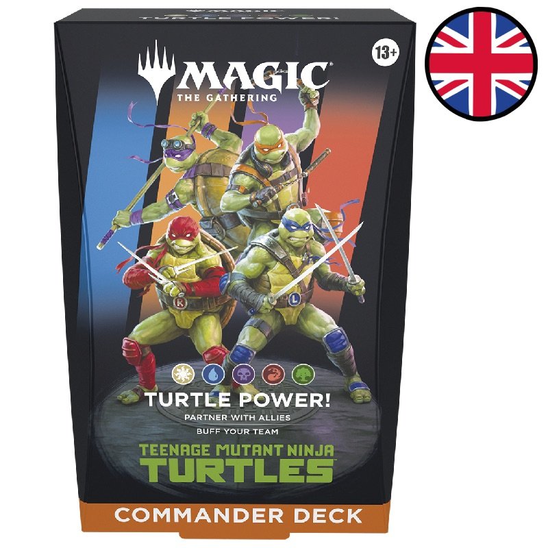 Deck Commander Les Tortues Ninja - Turtle Power! - Magic EN