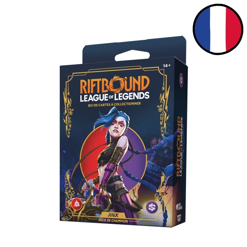 Jinx Champion Deck - Riftbound: League of Legends TCG FR