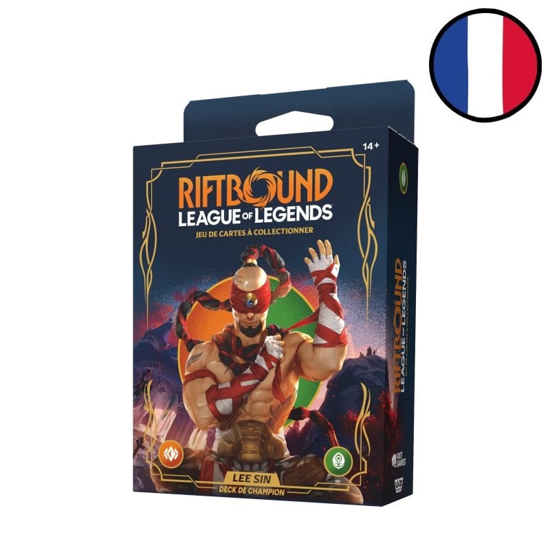 Lee Sin Champion Deck - Riftbound: League of Legends TCG FR