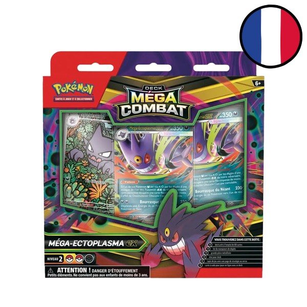 Deck Méga-Combat - Méga-Ectoplasma-ex - Pokémon FR