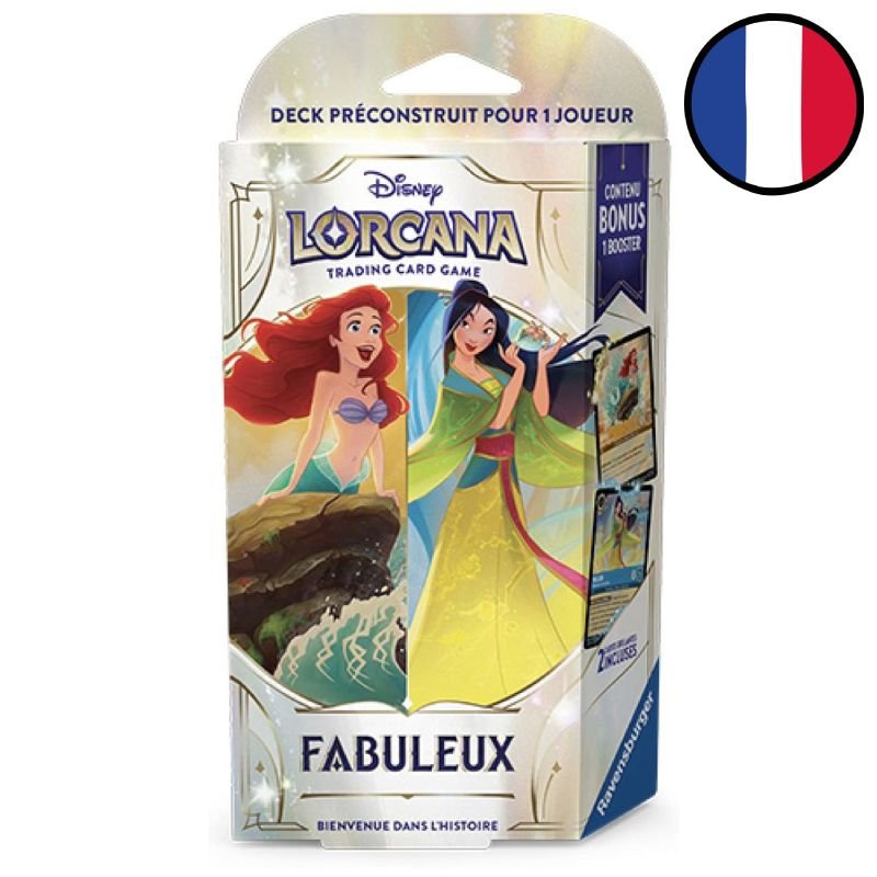 Starter Deck Ariel and Mulan Fabled Chapter 9 - Lorcana FR