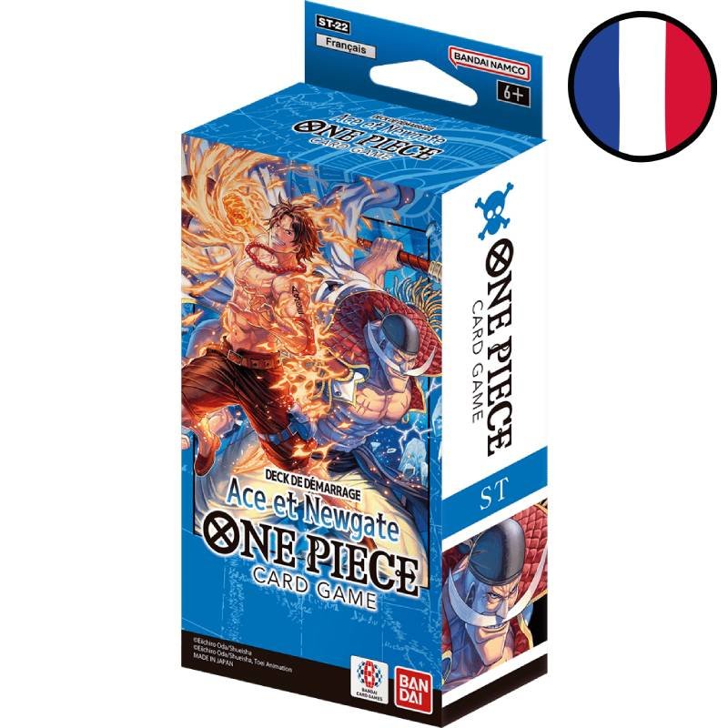 Deck de démarrage Bleu Ace & Newgate ST-22 - One Piece FR