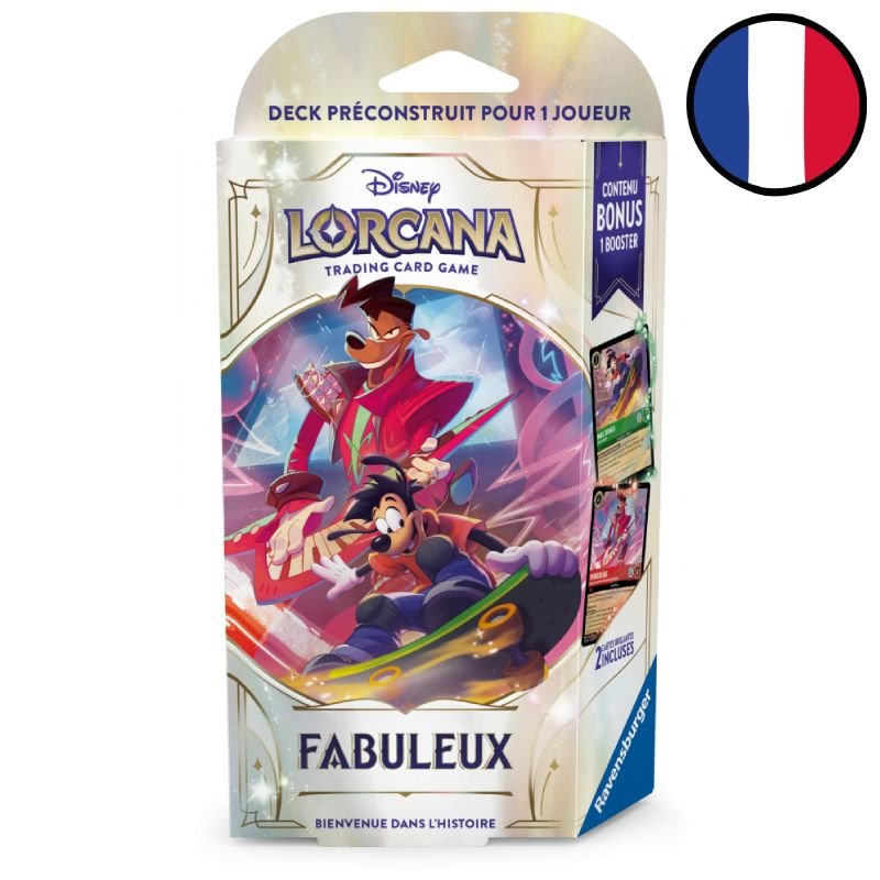 Starter Deck Powerline and Max Fabled Chapter 9 - Lorcana FR