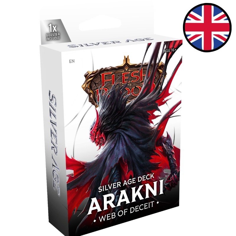 Deck Silver Age Arakni - Flesh and Blood EN