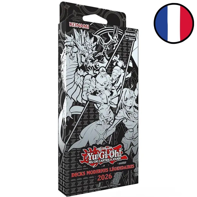 Coffret Decks Modernes Légendaires 2026 - Yu-Gi-Oh! FR