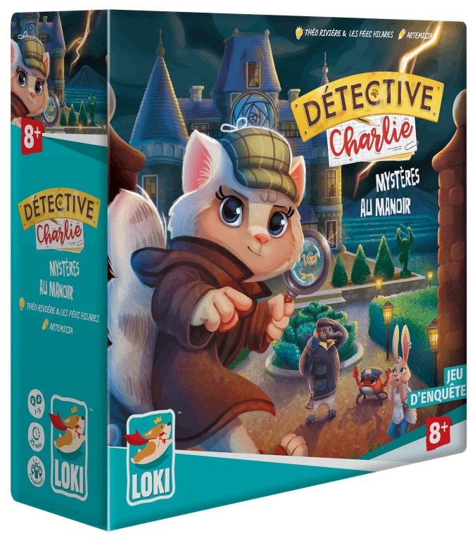 Détective Charlie : Mystères au Manoir