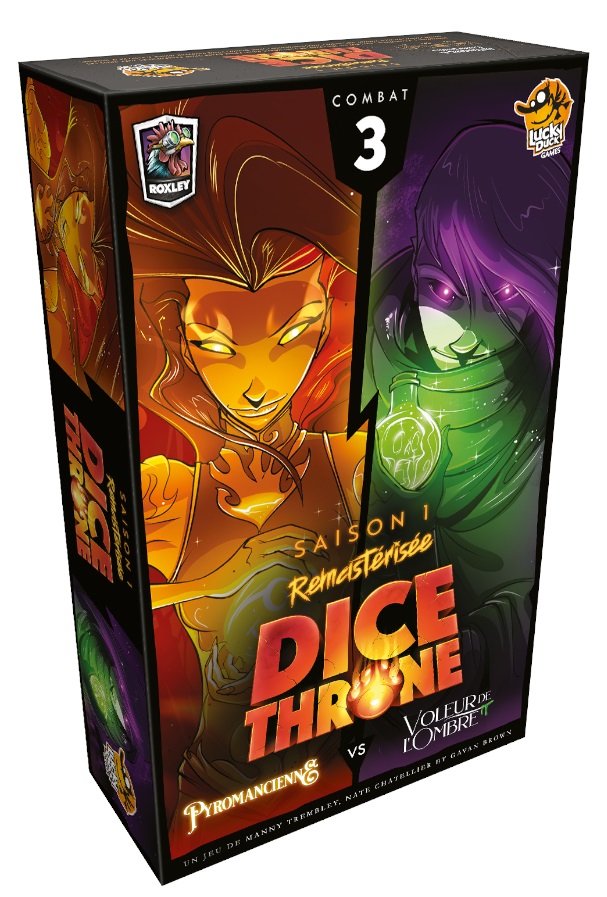 Dice Throne S1 - Pyromancienne vs Voleur de l'Ombre