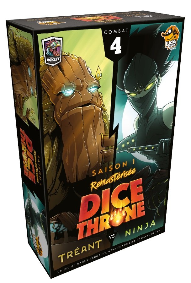 Dice Throne S1 - Tréant vs Ninja