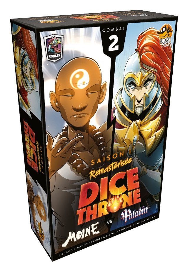 Dice Throne S1 - Moine vs Paladin