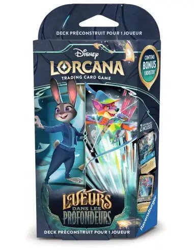 Deck de démarrage Juddy Hopps et Robin des Bois - Lueurs des Profondeurs - Chapitre 10 - Disney Lorcana FR